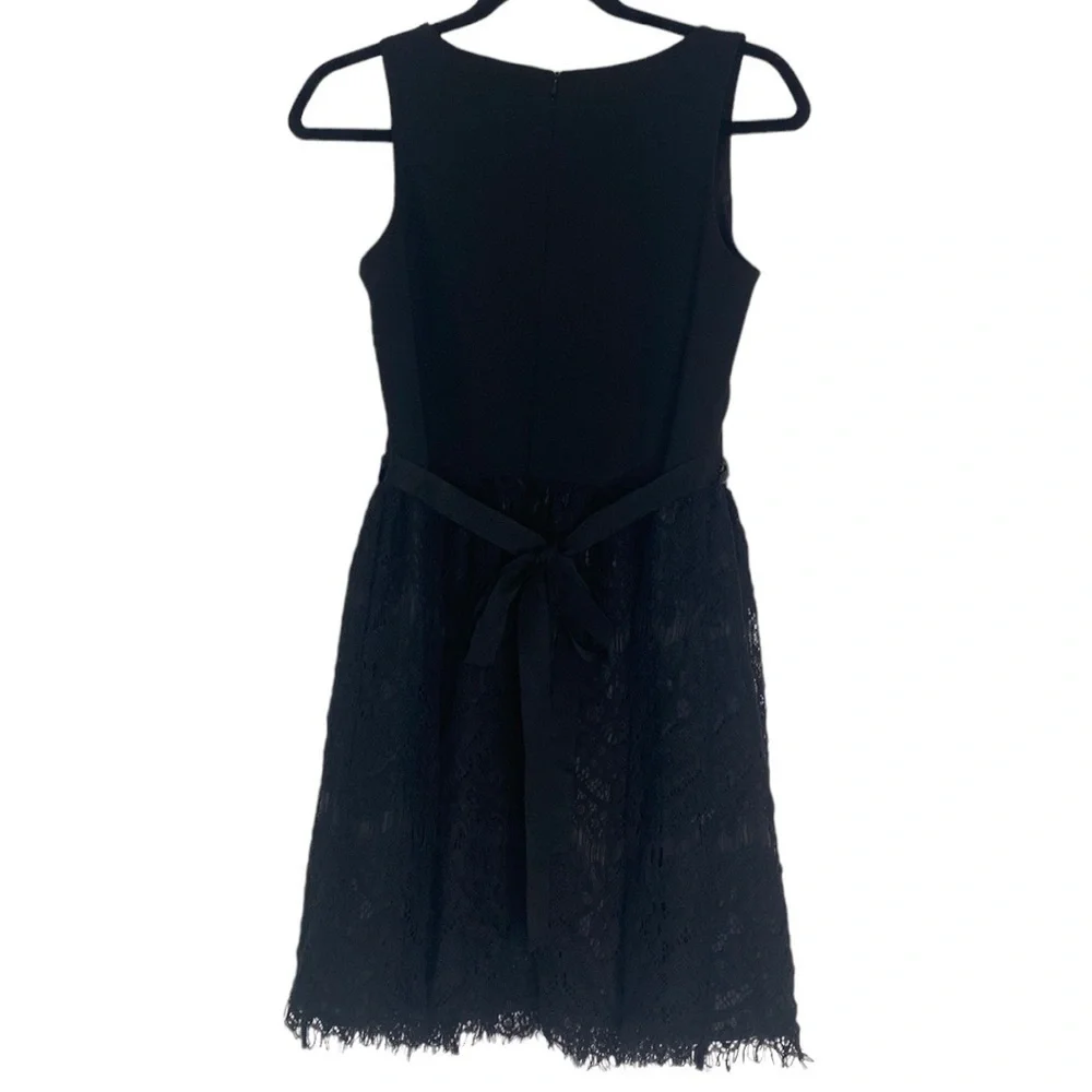 AYLA BLACK LACE JEWELED SLEEVELESS DRESS SIZE SMALL - Picture 9 of 9